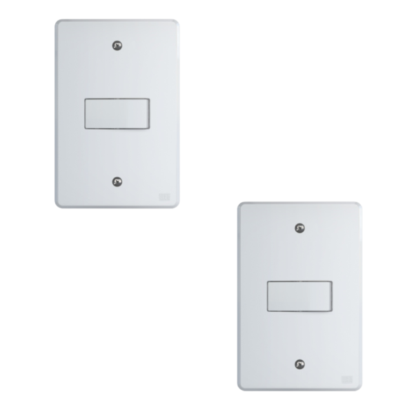 Kit Conjunto Interruptor 4x2 | 1 Tecla Paralelo 10a 250v 2 Pe